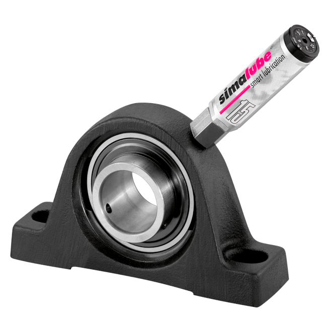 Automatyczna smarownica SIMALUBE, smarownica do łożysk, smarownice automatyczne, automatyczne smarowanie dozowniki smaru smarownice automatyczne, smarownice jednopunktowe skf, smarownice jednopunktowe SIMALUBE, smarownica jednopunktowa simalube, smarownica do maszyn skf