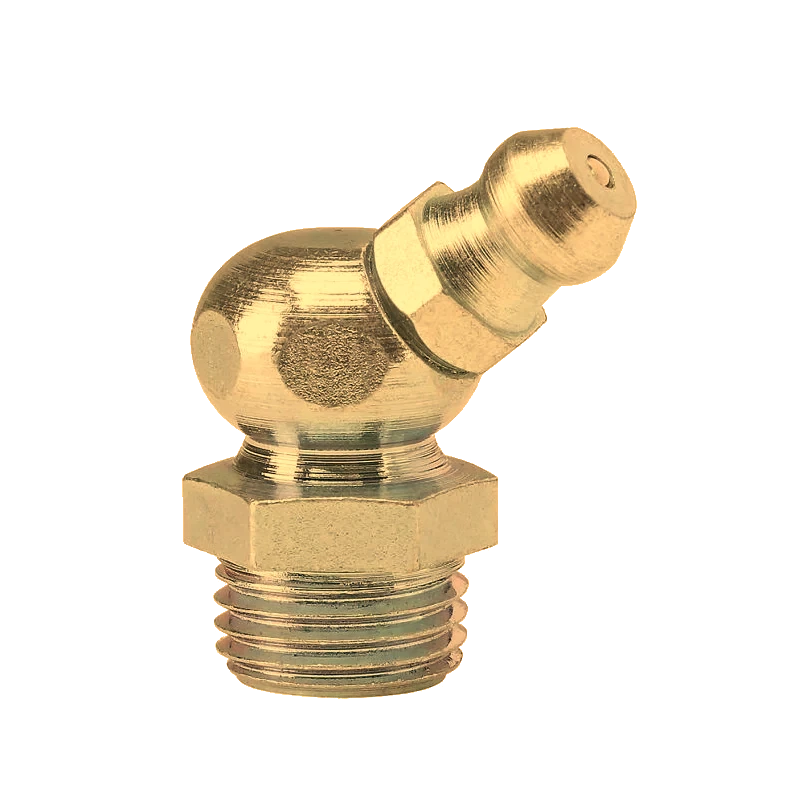 Kalamitki do smarowania, smarowniczki, Kalamitka hydrauliczna H2 - 45° z gwintem