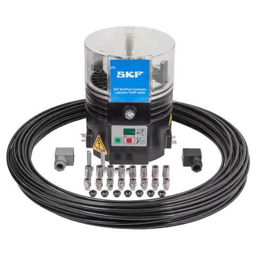 SKF TLMP1008/230V, centralne smarowanie koparki ładowarki pompogruszki MAN VOLVO SCANIA Liebherr